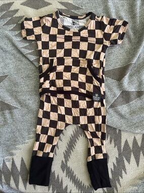 Ready set romper Checkered One-Piece